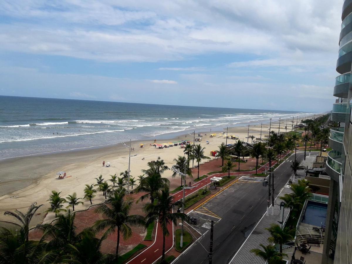 Apartamento De Frente O Mar Praia Grande Solemar Ngoại thất bức ảnh